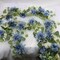 Artificial Flowers Garlands - 5.6 FT Eucalyptus Garlands with Multi-Flower Variety in Dusty Blue & White, Rustic Elegant Style for Wedding Decorations